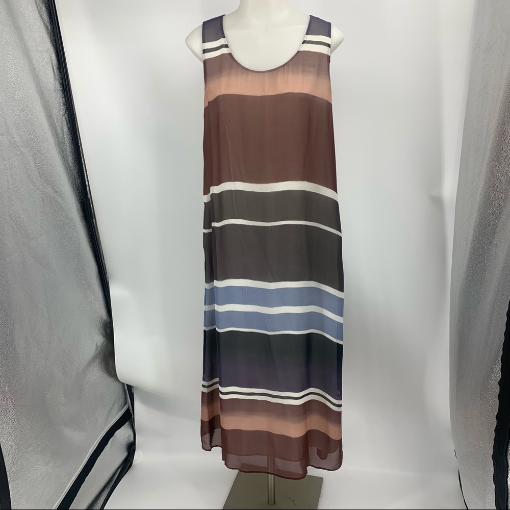 Lafayette 148 New York Silk Maxi Dress